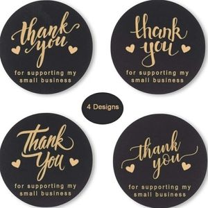 150 Thank You Stickers